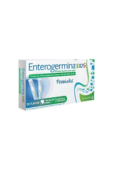 Enterogermina Kids 5 ml × 20 Flakon - Eski Ambalaj ürün görseli 1