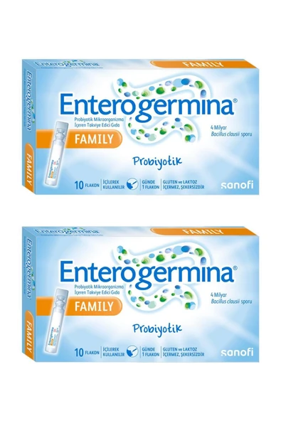 Enterogermina Family 10 Flakon 2 Adet ürün görseli 1