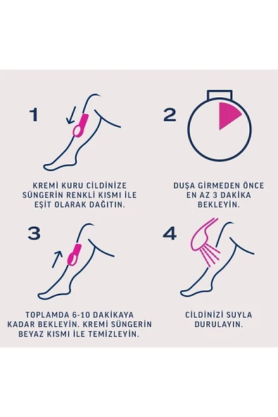 veet pure duşta krem 150 ml - Resim 5