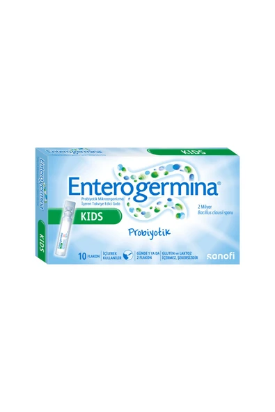 Enterogermina Çocuklar Için 5ml X 20 Flakon Takviye Edici Gıda ürün görseli 1