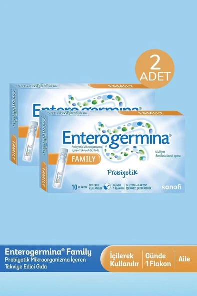 Enterogermina Family 10 Flakon 2 Adet ürün görseli 1
