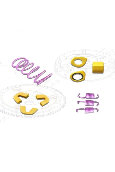 Volta Revolt RSX6 Speed Up Komple 4Lü Performans Paketi (Baga 12 Gr) ürün görseli 1