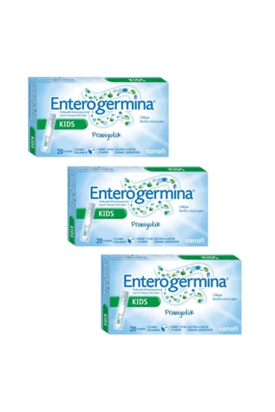 Enterogermina Kids 5 ml 20 Flakon X 3 Adet Mutlu Çocuk Paketi -kofre ürün görseli 1