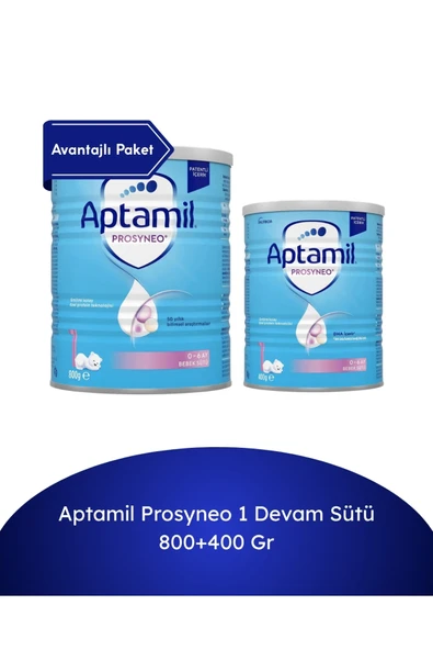Aptamil Prosyneo 1 Devam Sütü 800 + 400 Gr ürün görseli 1