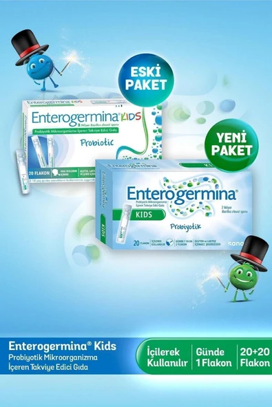 Enterogermina Kids 20 Flakon 2 Adet - Resim 2