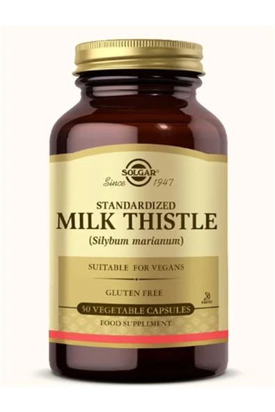 Solgar Mılk Thıstle 100mg 50 V-caps ürün görseli 1