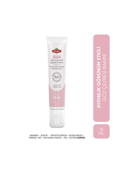 Otacı Gül Kuru Göz Çevresi Bakım Kremi 15 ml ürün görseli 1