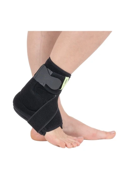 Aşil Tendon Destekli Ayak Bileklik (her Iki Yanında Ve Topuğun Altında Silikon Desteği Sunar) ürün görseli 1