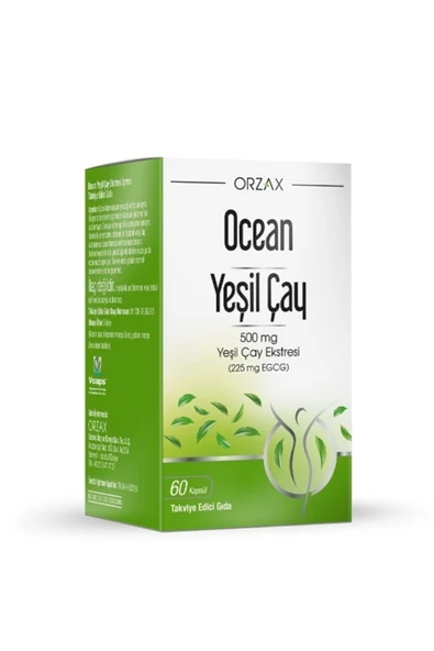 Ocean Yeşil Çay Ekstresi 60 Kapsül ürün görseli 1