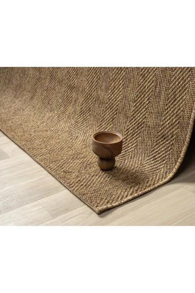 Turkrugs Tibet Naturel Jüt Dokuma Halı Salon, Mutfak,koridor Ve Oturma Odası Halısı ürün görseli 1