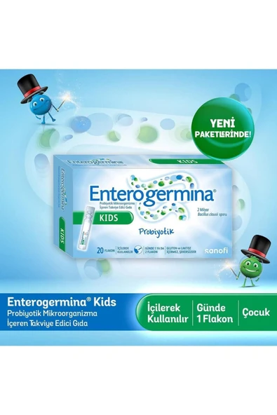Enterogermina Kids 20 Flakon 2 Adet - Resim 2