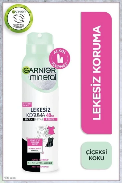 Mineral Lekesiz Koruma Sprey Deodorant ürün görseli 1