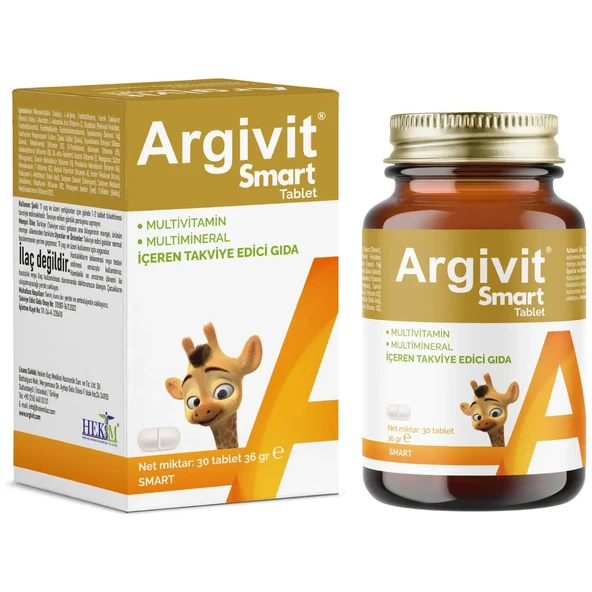 Argivit Smart 30 Tablet - Resim 2