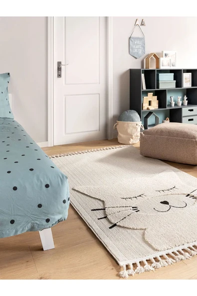 Turkrugs Her Deseni Çocukların Dünyasına Bir Hikaye Katmak Için Tasarlanmıştır (133X133 ÖLÇÜ YUVARLAKTIR) ürün görseli 1