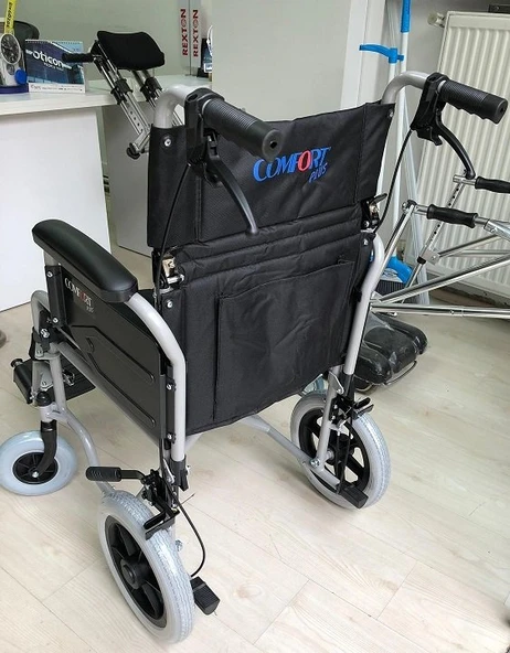Comfort Plus DM-327 Mini Özellikli Transfer Tekerlekli Sandalyesi ürün görseli 1