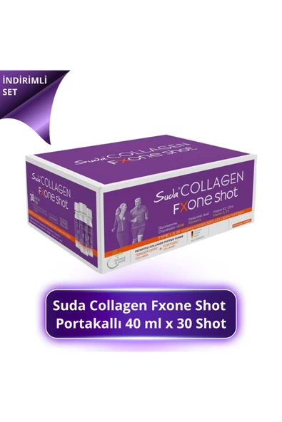 Collagen Fxone Shot Orange 40 ml x 30 Shot - Portakallı ürün görseli 1