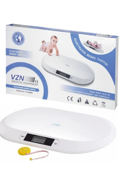 Vzn Elektronik Bebek Tartısı Mezura ürün görseli 1
