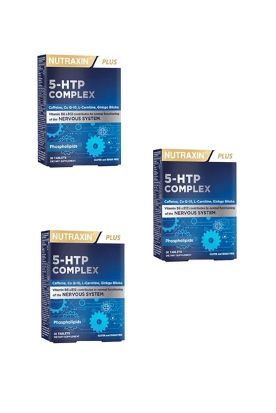 5-HTP Complex Takviye Edici Gıda 30 Tablet x3 Adet ürün görseli 1