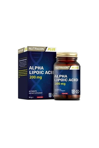 Alpha Lipoic Acid 200 mg 60 Tablet ürün görseli 1