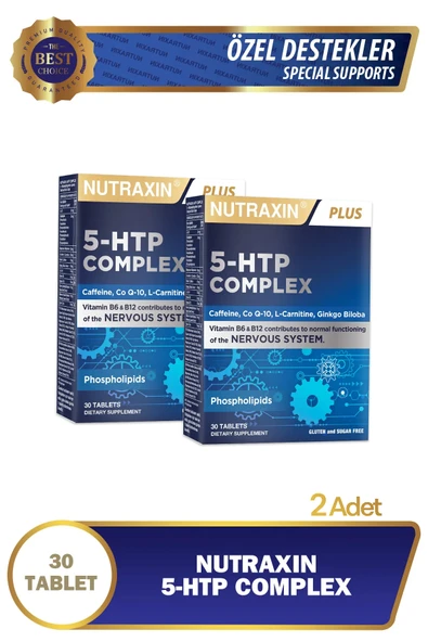 5-HTP Complex Takviye Edici Gıda 30 Tablet x2 Adet ürün görseli 1