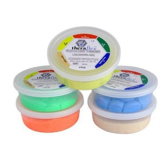 Msd Theraflex Putty El Egzersiz Hamuru Kırmızı-Orta ürün görseli 1