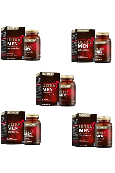 Şeker Içermeyen Ultra Men 60 Tablet x 5 ürün görseli 1