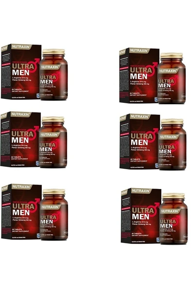 Çam Kabuğu Ekstresi Ile Zenginleştirilmiş Ultra Men 60 Tablet*6 ürün görseli 1