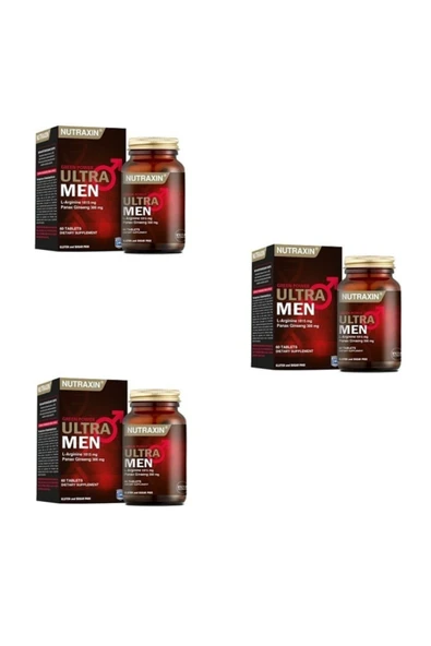 Çam Kabuğu Ekstresi İle Zenginleştirilmiş Ultra Men 60 Tablet 3 ürün görseli 1