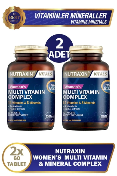 Women's Multi Vitamin Complex 60 Tablet 2 Adet ürün görseli 1