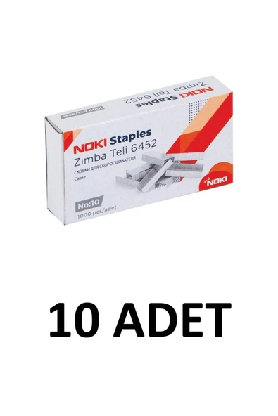 10 Adet Küçük Boy Zımba Teli No:10 (cu) 1000 Li ürün görseli 1