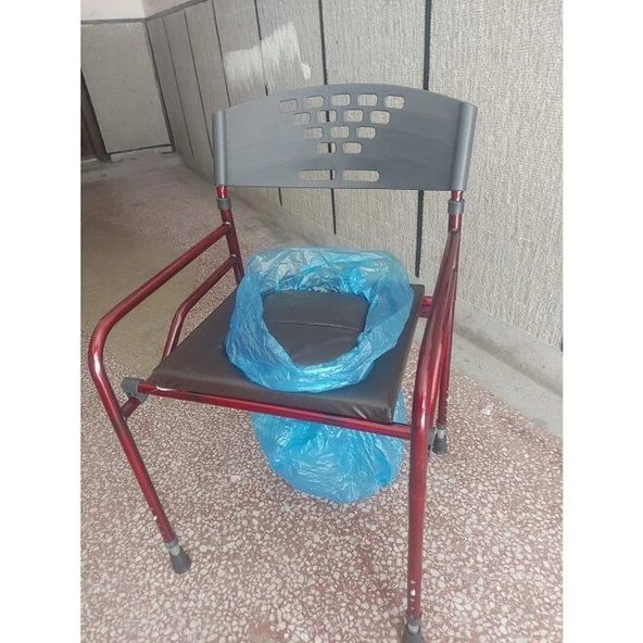 Klozet Yükseltici Hasta Tuvalet Sandalyesi Derili ürün görseli 1