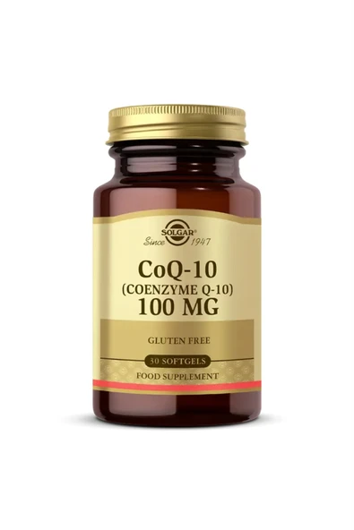 Solgar Coenzyme Q-10 100 Mg 30 Kapsül ürün görseli 1