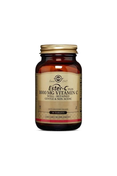 Solgar Ester-c 1000 Mg Vitamin C 60 Tablet ürün görseli 1