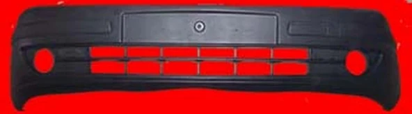 Renault Laguna 2002-2005 Ön Tampon Siyah (Bantlı Yuvarlak Sis Delikli (Tyg) (Oem No:7701206433) ürün görseli 1