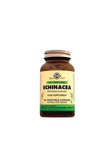 Solgar Echinacea 520 Mg 100 Kapsül ürün görseli 1