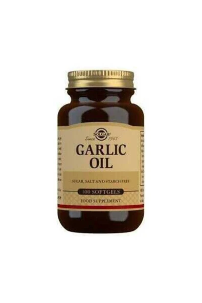 Solgar Garlic Oil 100 Kapsül ürün görseli 1