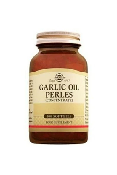 Solgar Garlic Oil 100 Kapsül ürün görseli 1