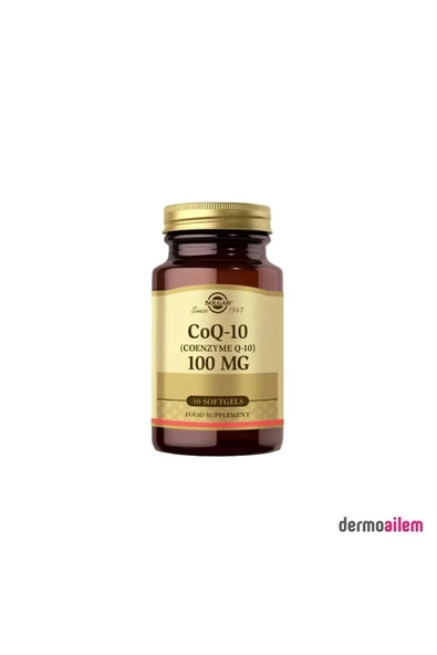 Solgar Coenzyme Q-10 100 Mg 30 Kapsül ürün görseli 1