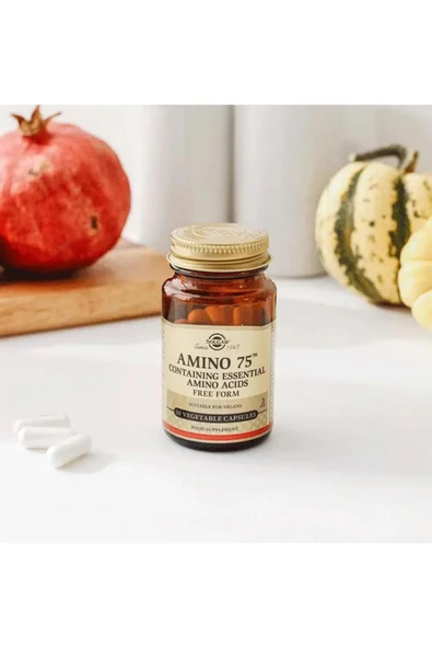 Solgar Amino 75 Essential Amino 30 Kapsül - Resim 2