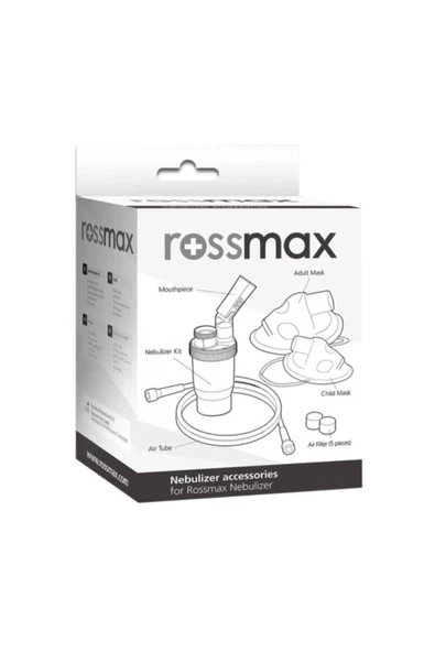 Rossmax Nebulizatör Maske Seti ürün görseli 1