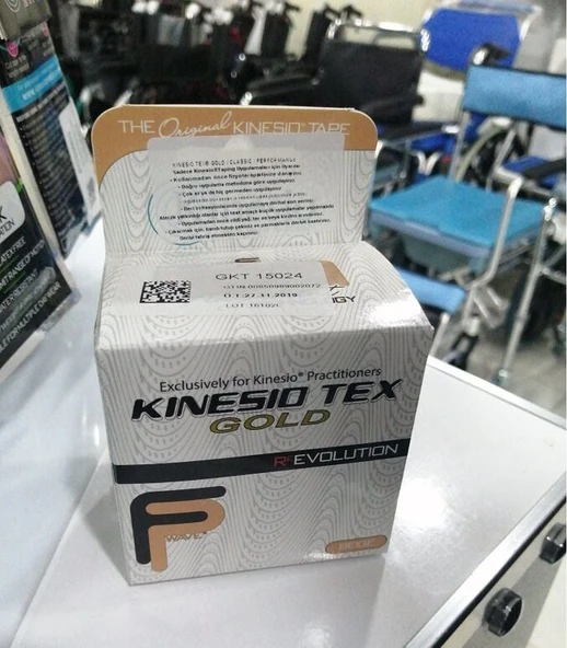 Kinesio Tex Gold Tape Kinesilogy Mavi ürün görseli 1