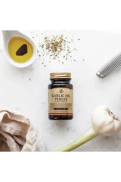 Solgar Garlic Oil 100 Kapsül 2 Adet - Resim 3