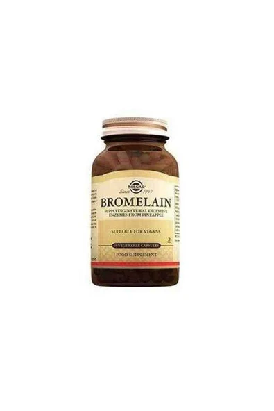 Solgar Bromelain 150 Mg 60 Kapsül ürün görseli 1