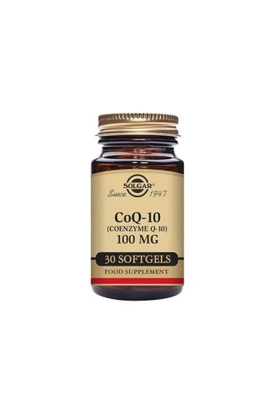 Solgar Coenzyme Q-10 100 Mg 30 Kapsül-skt:11/2024 ürün görseli 1
