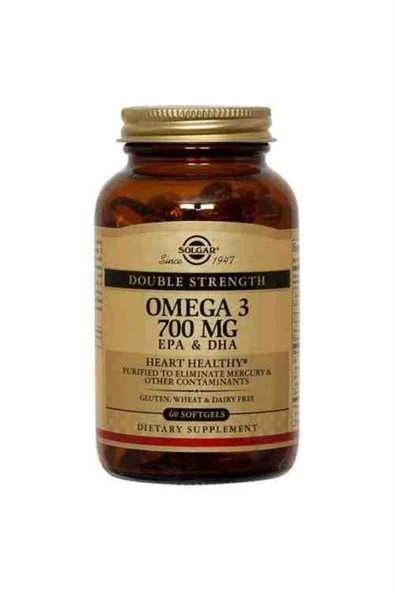 Solgar Omega 3 700 mg 60 Softgel ürün görseli 1