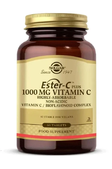 Solgar Ester C Plus 1000 mg 60 Tablet - Resim 2