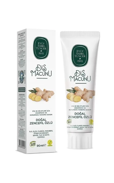 Eyüp Sabri Diş Macunu Zencefil Özlü 90ml ürün görseli 1