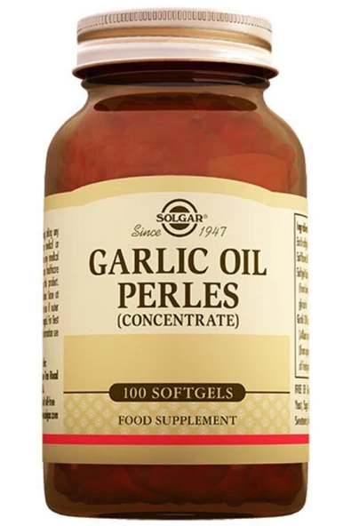Solgar Garlic Oil 100 Kapsül ürün görseli 1
