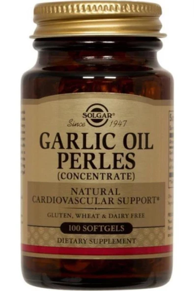 Solgar Garlic Oil 100 Kapsül ürün görseli 1