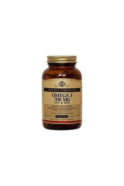 Solgar Omega 3 700 mg 60 Softgel ürün görseli 1